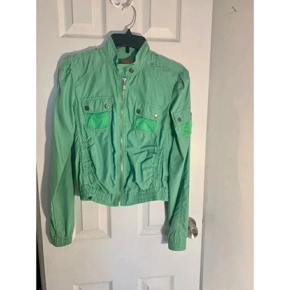 Vintage Green Twenty One Brand Jacket Size Small St Patrick’s Day March Spring - Picture 2 of 4